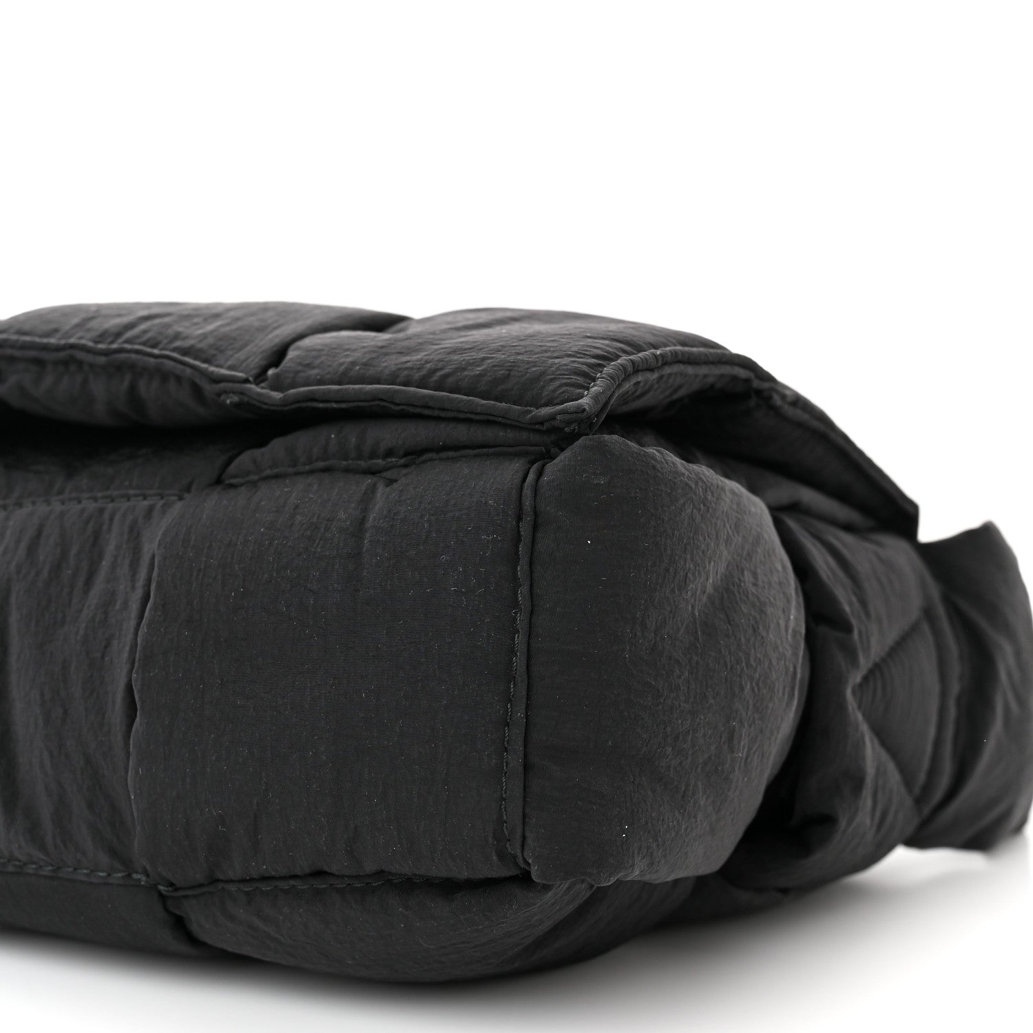 Bottega Veneta Nylon Intrecciato Padded Tech Cassette Bag Black 11 of 11