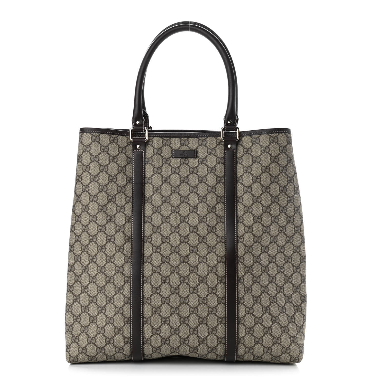 Gucci GG Plus Monogram Joy Vertical Tote Dark Brown 1 of 12