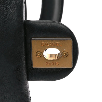 Chanel Caviar Lambskin Quilted In The Loop Bowling Bag Black 8 of 12