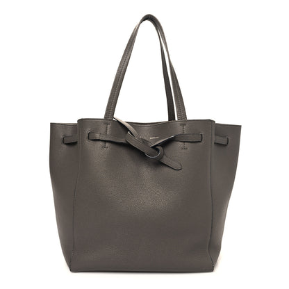 Celine Soft Grained Calfskin Small Belt Cabas Phantom Medium Grey 1 of 13