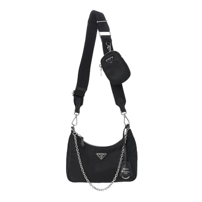Prada Nylon Re-Edition 2005 Shoulder Bag Black 1 of 12