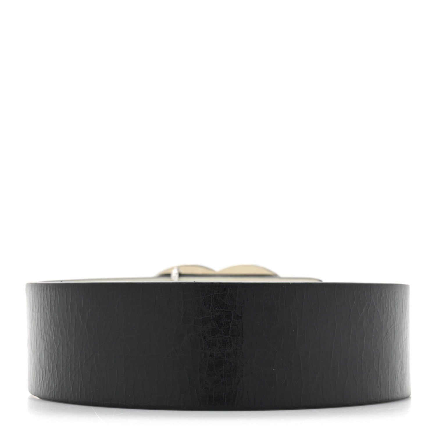 Chanel Patent Calfskin CC Reversible Belt 85 34 Black White 2 of 8
