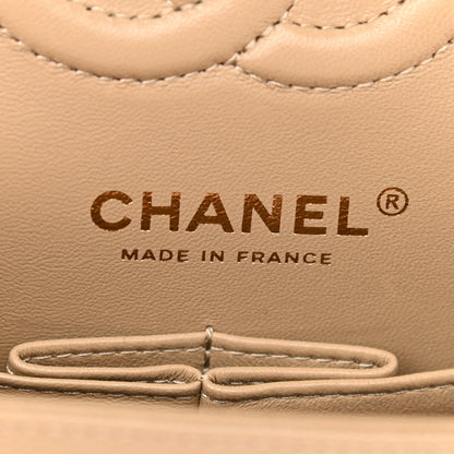 Chanel Caviar Quilted Small Double Flap Dark Beige 6 of 11