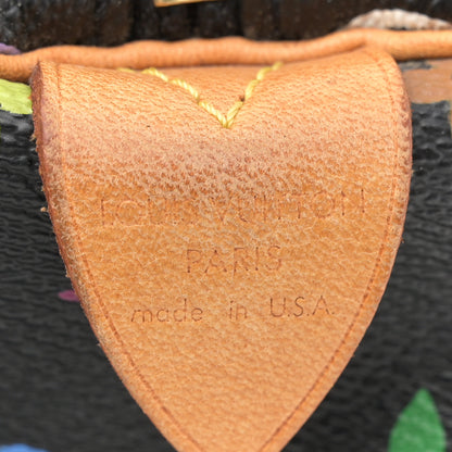 Louis Vuitton Monogram Multicolor Speedy 30 Black 6 of 13