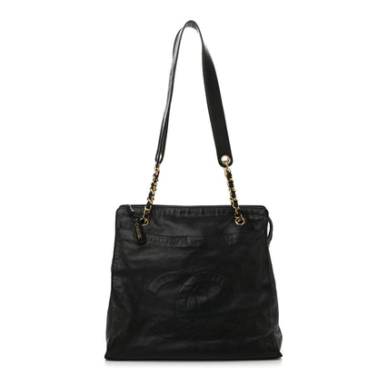 Chanel Lambskin CC Shoulder Bag Black 1 of 12