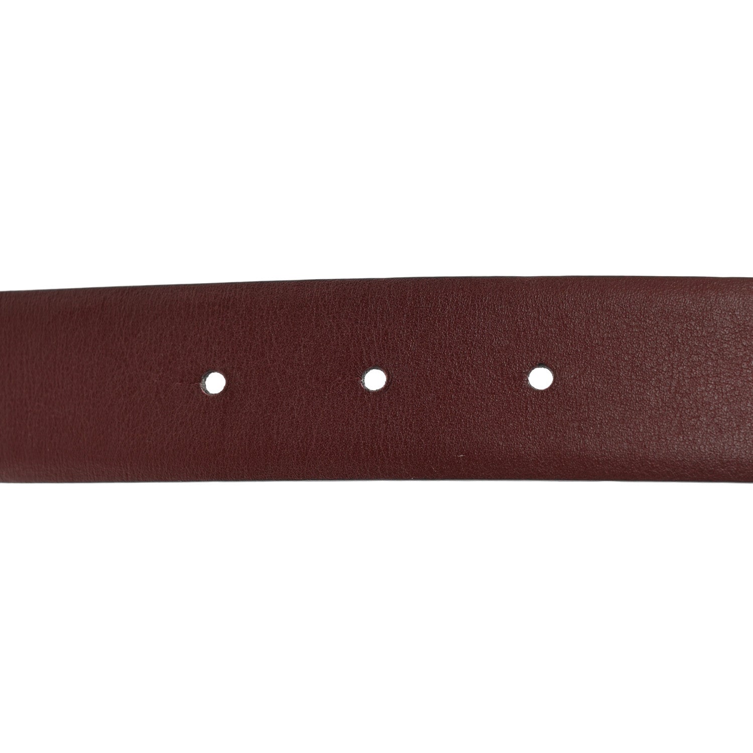 Chanel Calfskin CC Reversible Belt 90 36 Black Burgundy 4 of 6