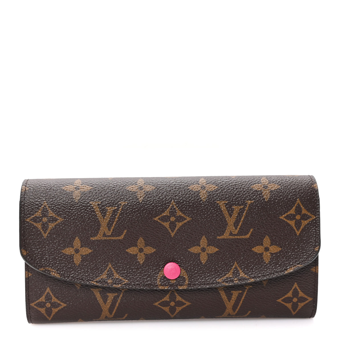 Monogram Emilie Wallet Hot Pink