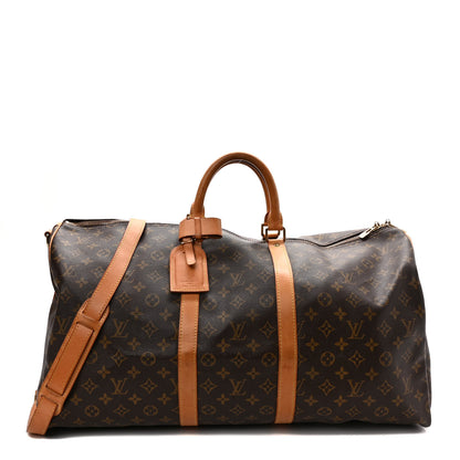 Louis Vuitton Monogram Keepall Bandouliere 55 1 of 15