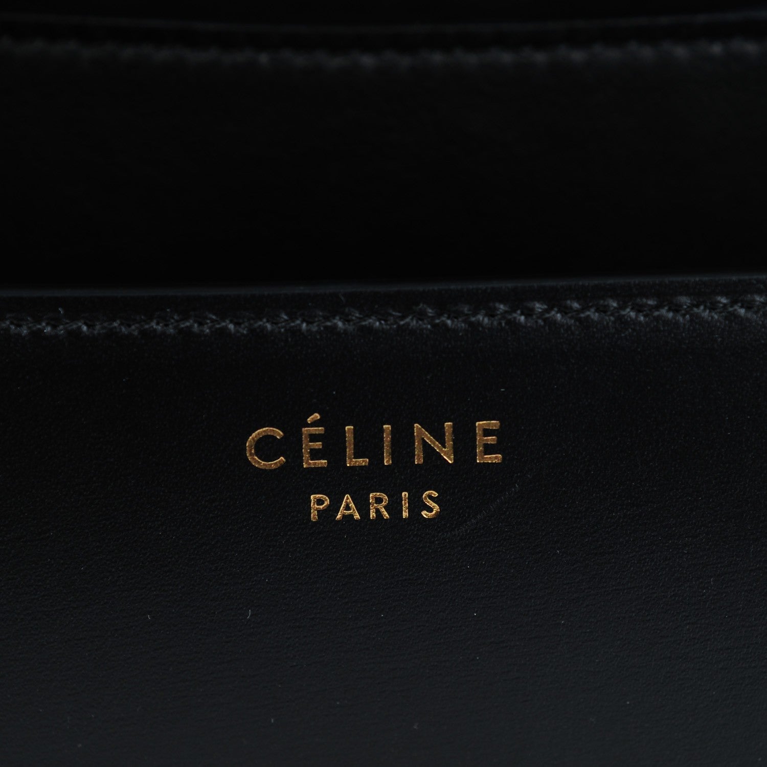 Celine Box Calfskin Medium Classic Box Flap Bag Black 6 of 7