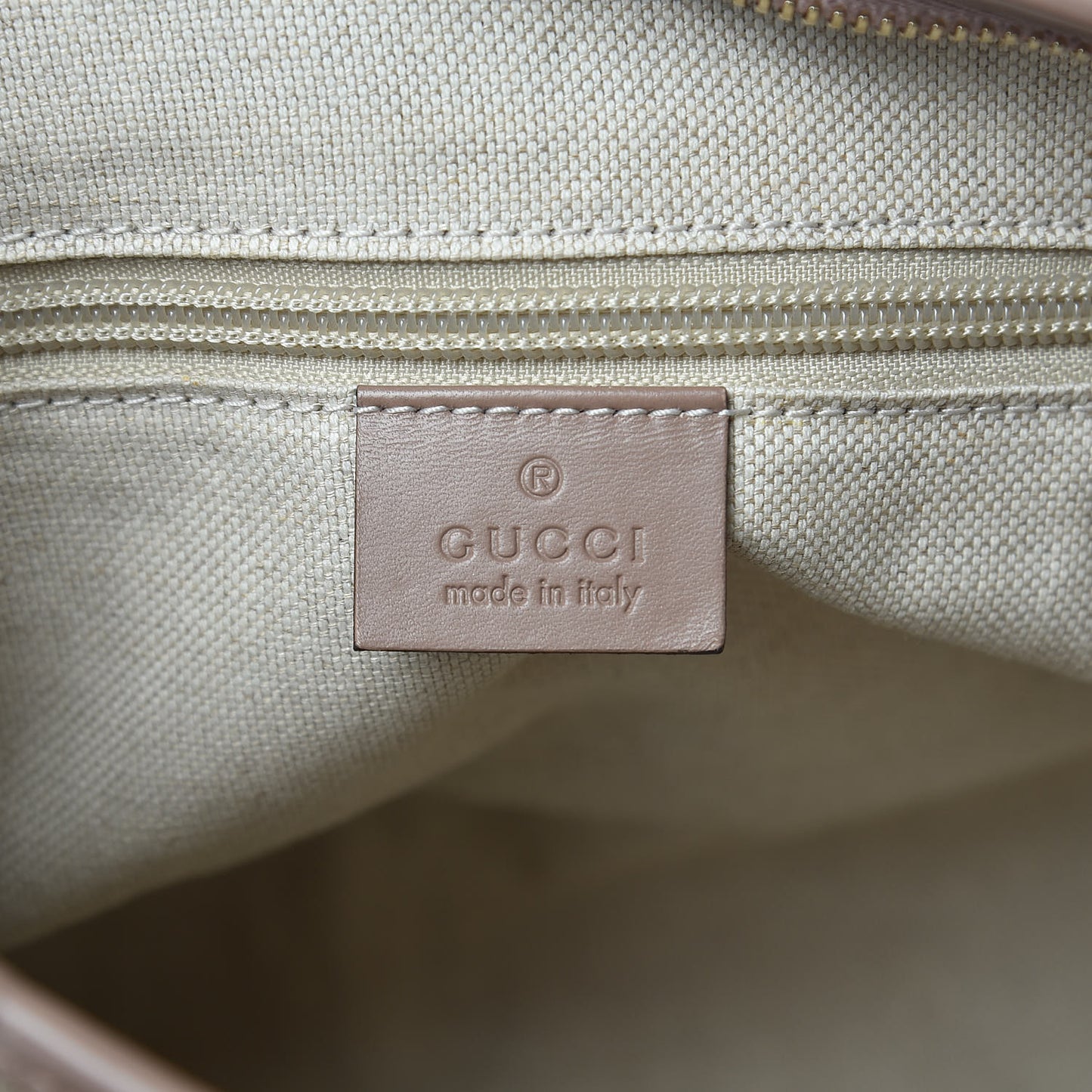 GG Supreme Monogram Small Zippered Tote Pink