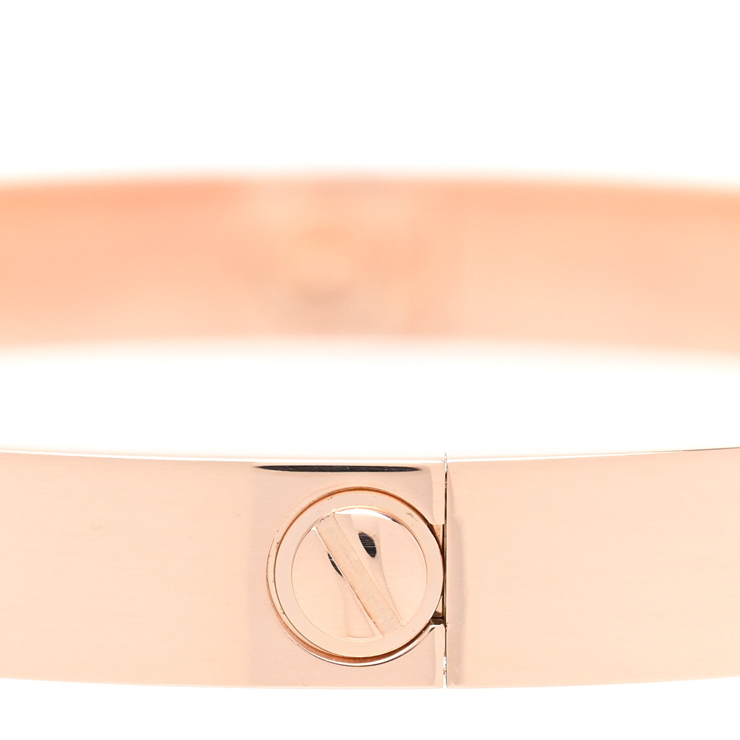 Cartier 18K Pink Gold LOVE Bracelet 17 5 of 9