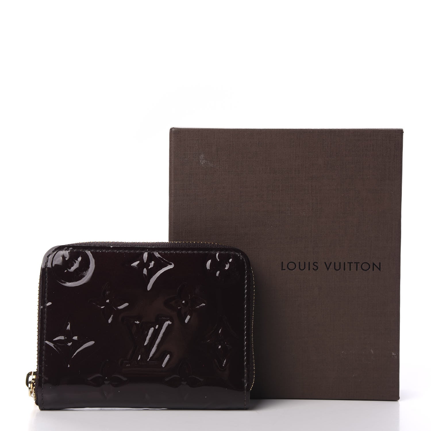 Louis Vuitton Vernis Zippy Coin Purse Wallet Amarante 10 of 10