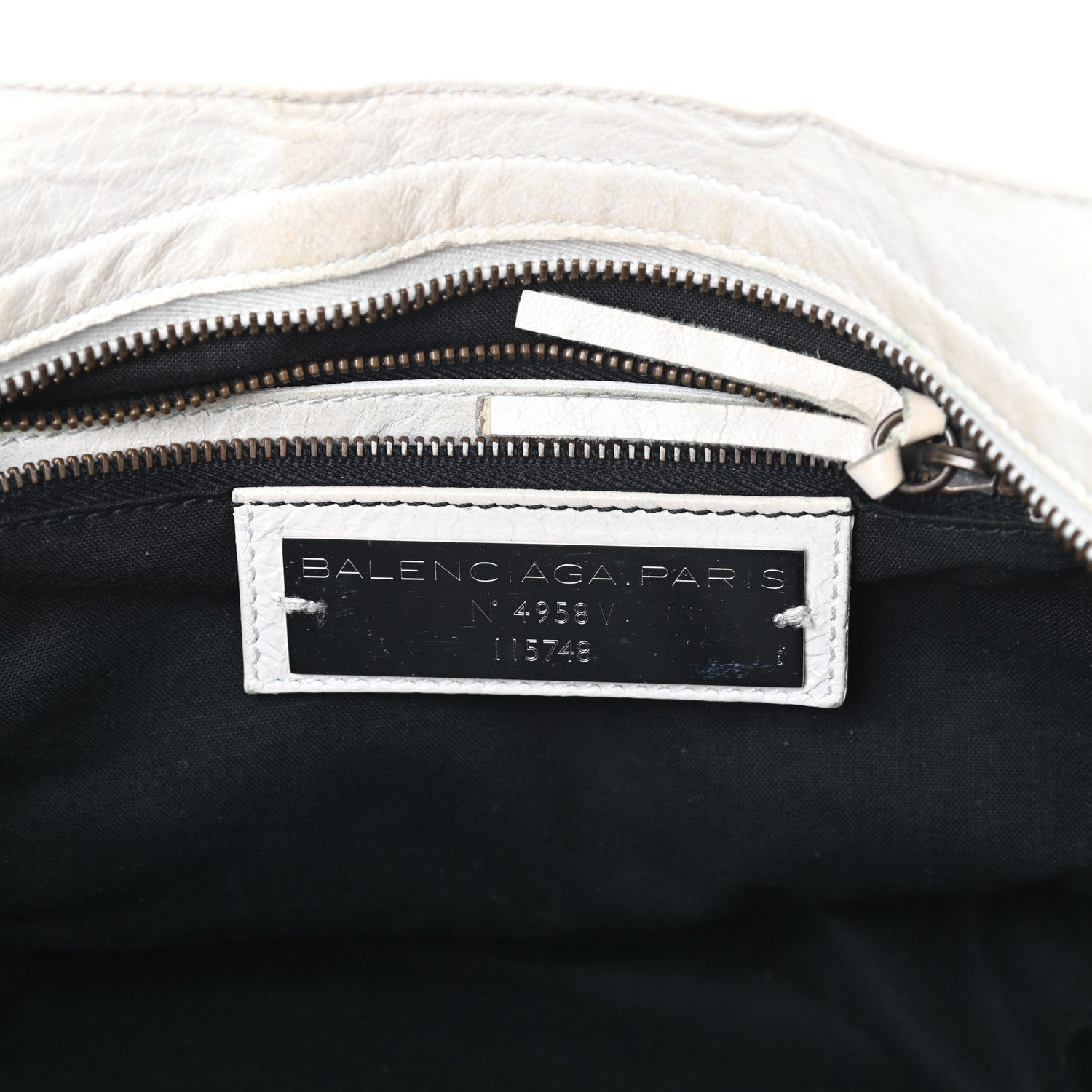Balenciaga Chevre Classic Hardware City White 6 of 8