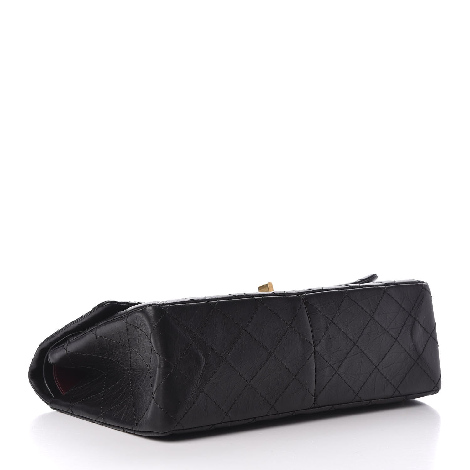 Chanel Aged Calfskin Quilted 2.55 Reissue 226 Flap Black 4 of 11