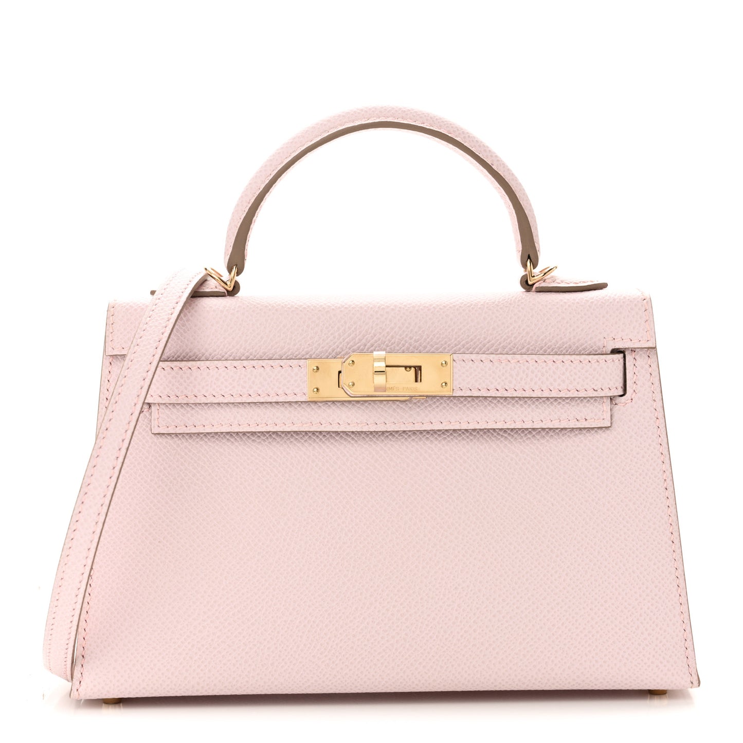 Epsom Horseshoe Mini Kelly Sellier 20 Mauve Pale