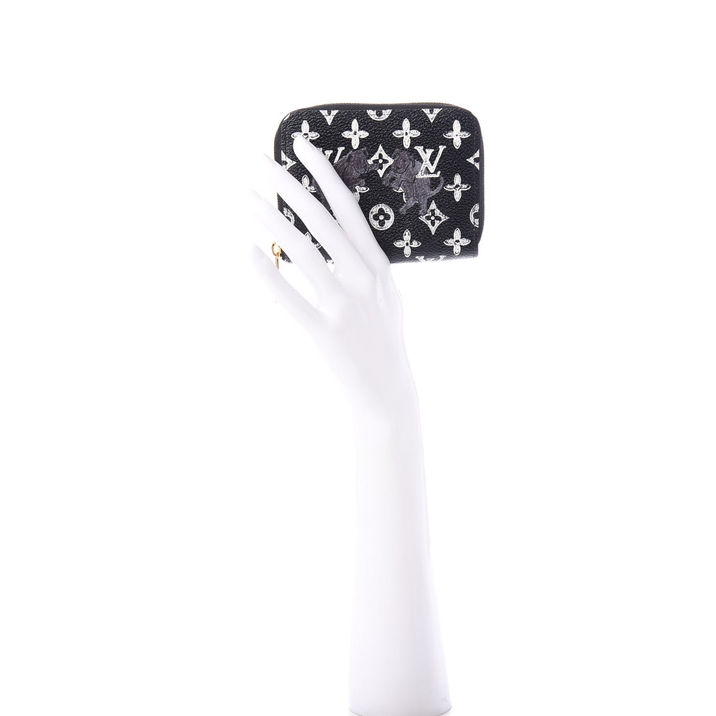 Catogram Zippy Coin Purse Black