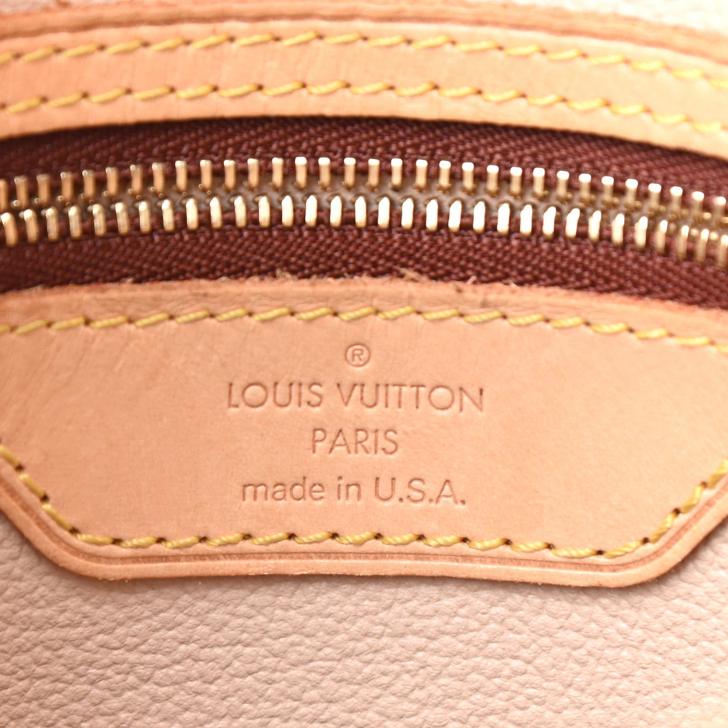 Louis Vuitton Monogram Petit Bucket 23 7 of 9
