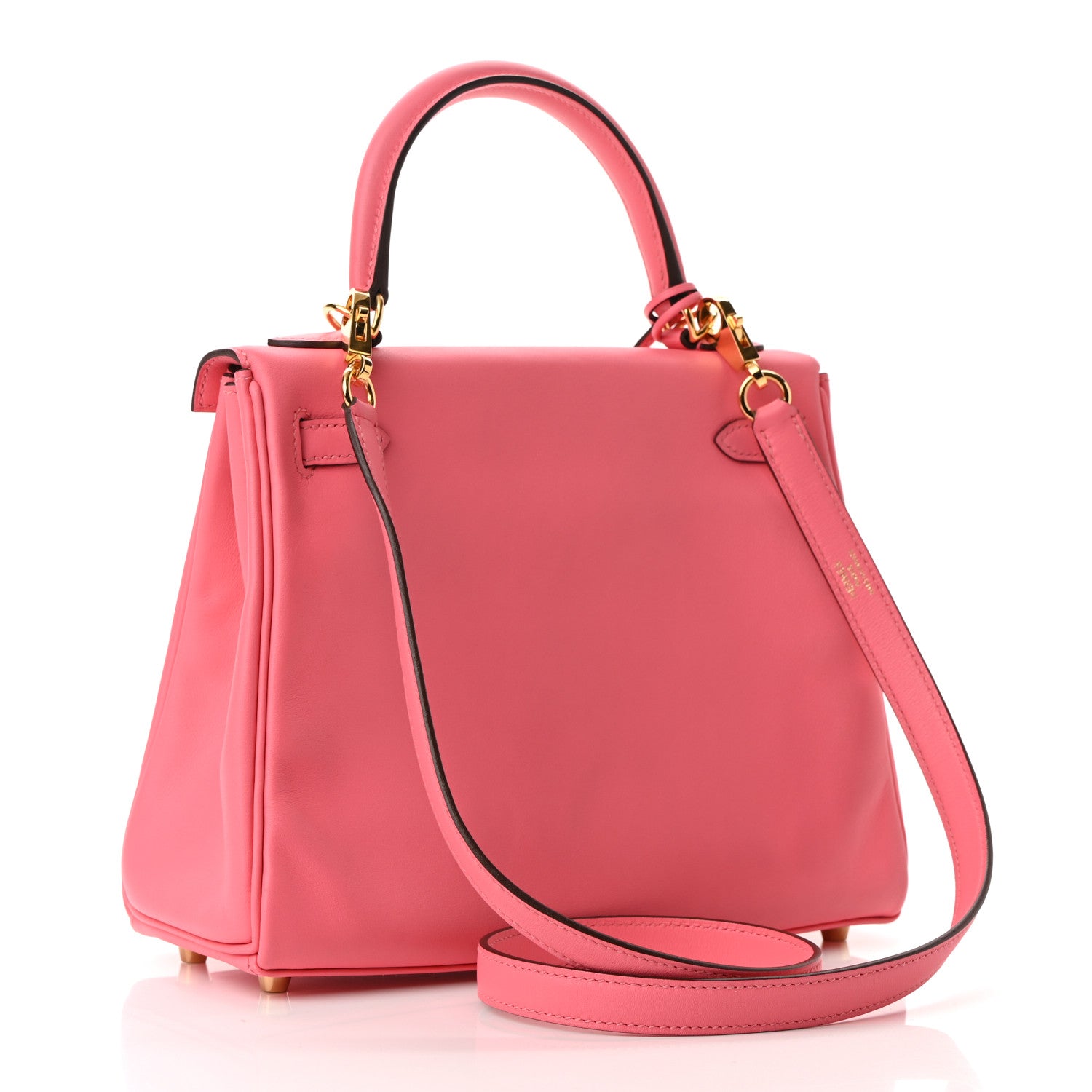 Hermes Swift Kelly Retourne 25 Rose Azalee 3 of 11