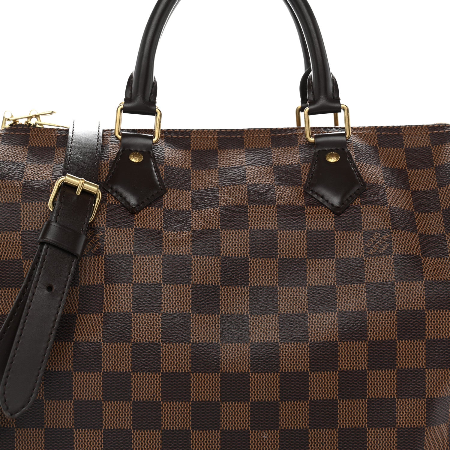 Louis Vuitton Damier Ebene Speedy Bandouliere 30 8 of 12