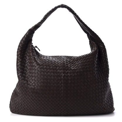 Bottega Veneta Nappa Intrecciato Large Veneta Hobo Ebano 1 of 8