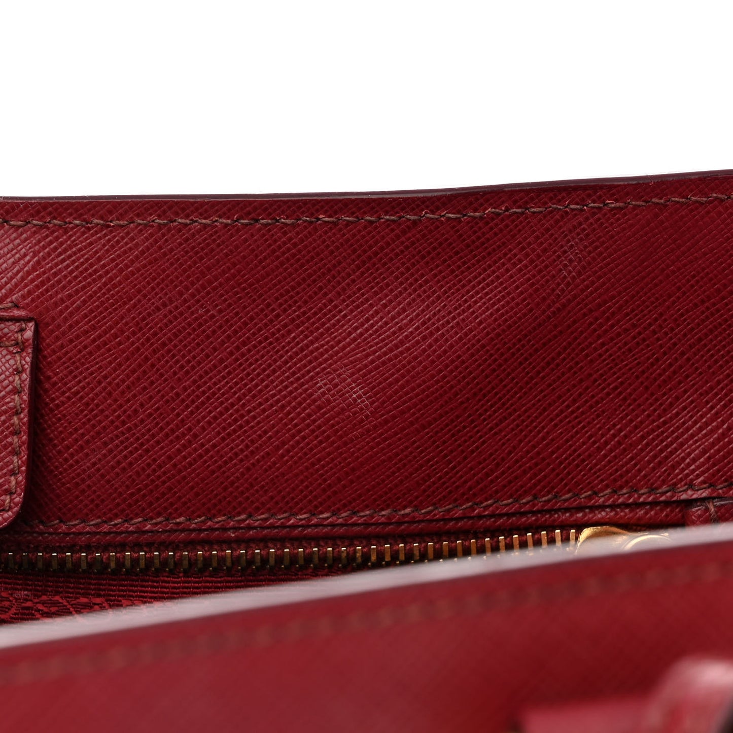 Saffiano Lux Medium Tote Cerise
