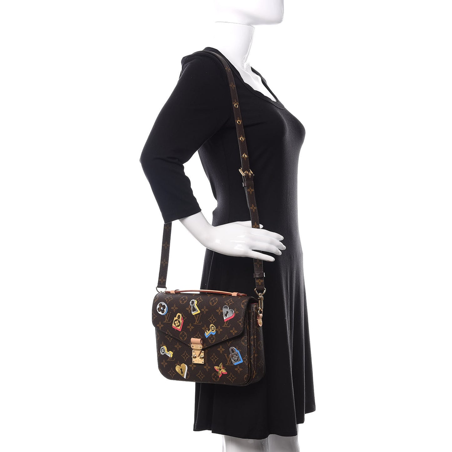 Monogram Love Lock Pochette Metis