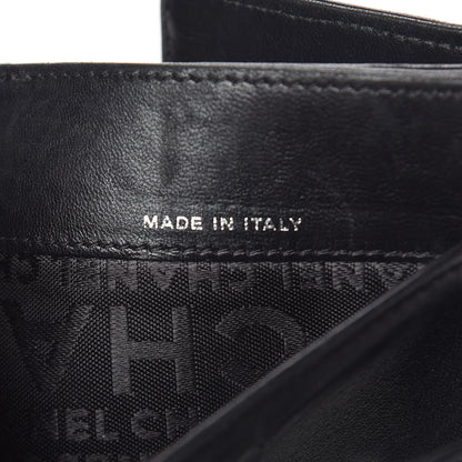 Chanel Lambskin Precious Symbols French Wallet Black 8 of 10