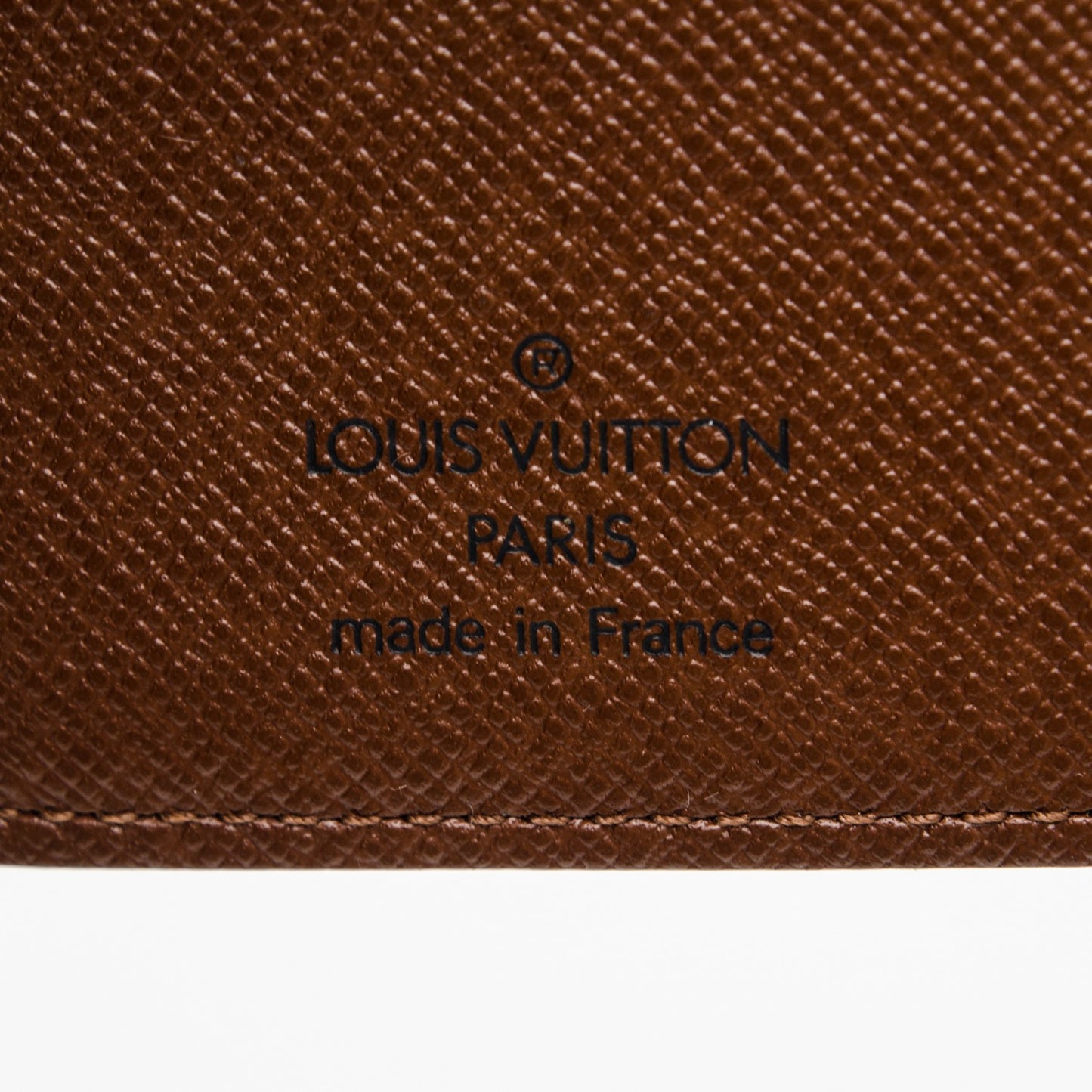 Monogram Mini Agenda Cover