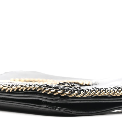 Chanel Calfskin Chain CC Byzance Flap Black 10 of 14