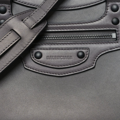 Balenciaga Smooth Calfskin Neo Classic Black Hardware S City Dark Grey 8 of 11