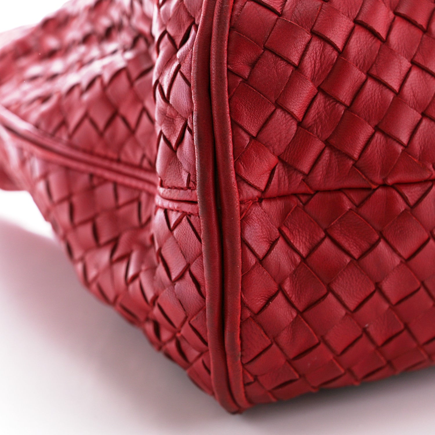 Bottega Veneta Nappa Intrecciato New Ball Hobo Carmino 19 of 28