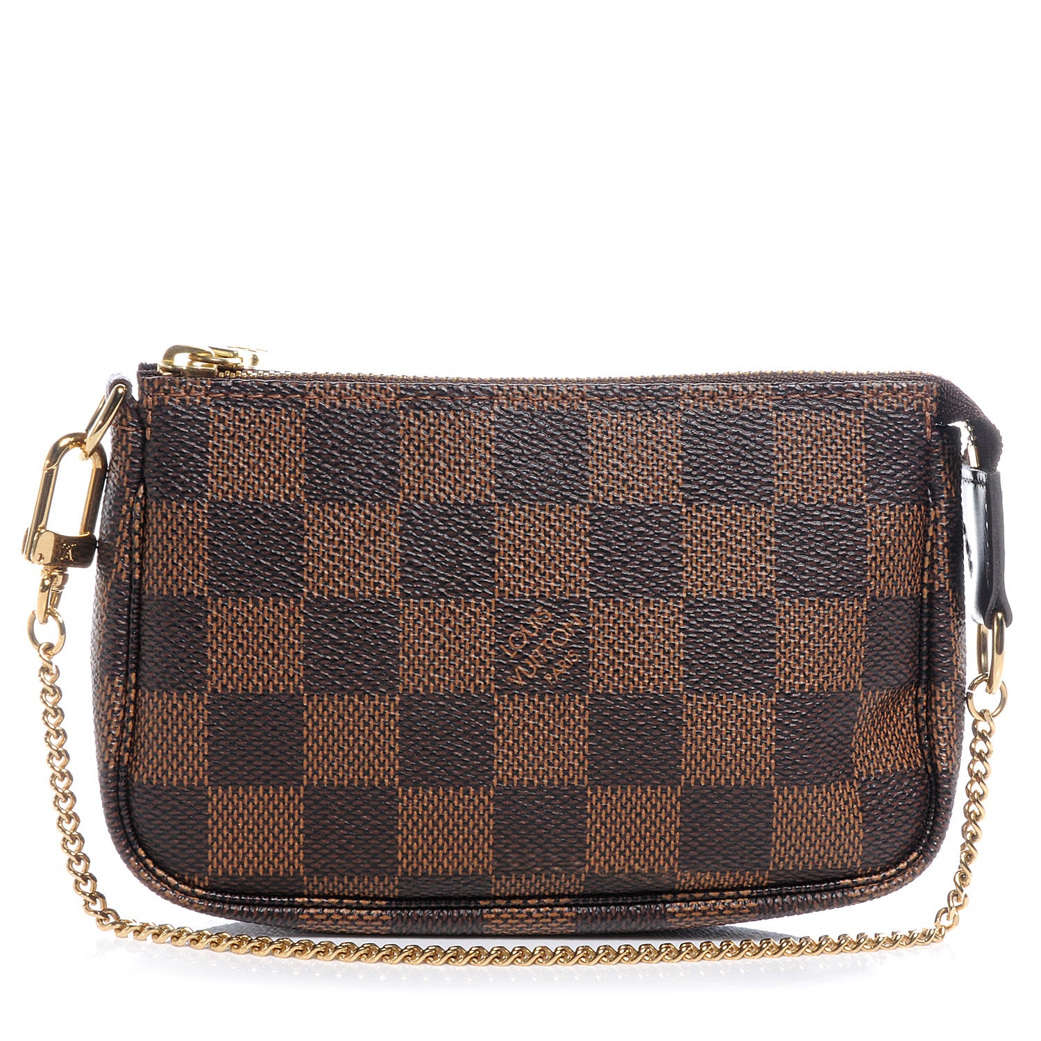 Louis Vuitton Damier Ebene Mini Pochette Accessories Bag 1 of 8