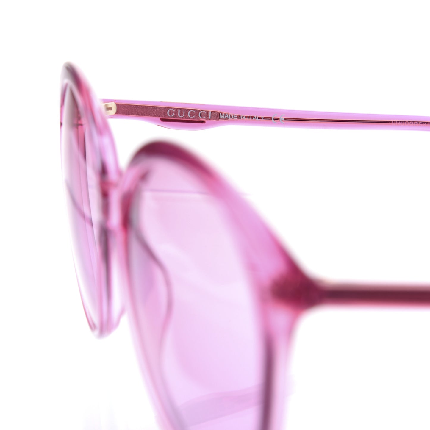 Acetate GG Sunglasses GG0257S Pink