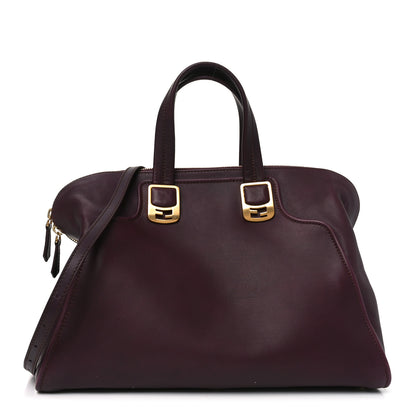 Fendi Vitello Dolce Marmol Large Chameleon Tote Ametista 1 of 10