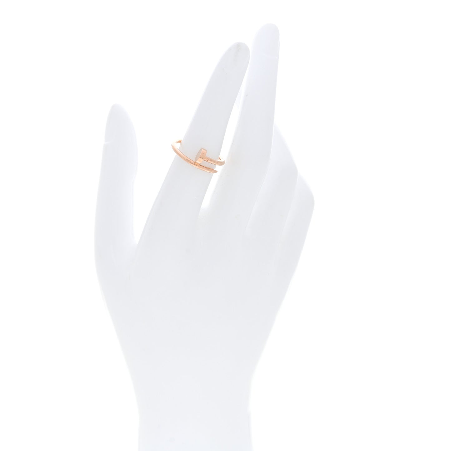 18K Pink Gold Small Juste Un Clou Ring 52 6