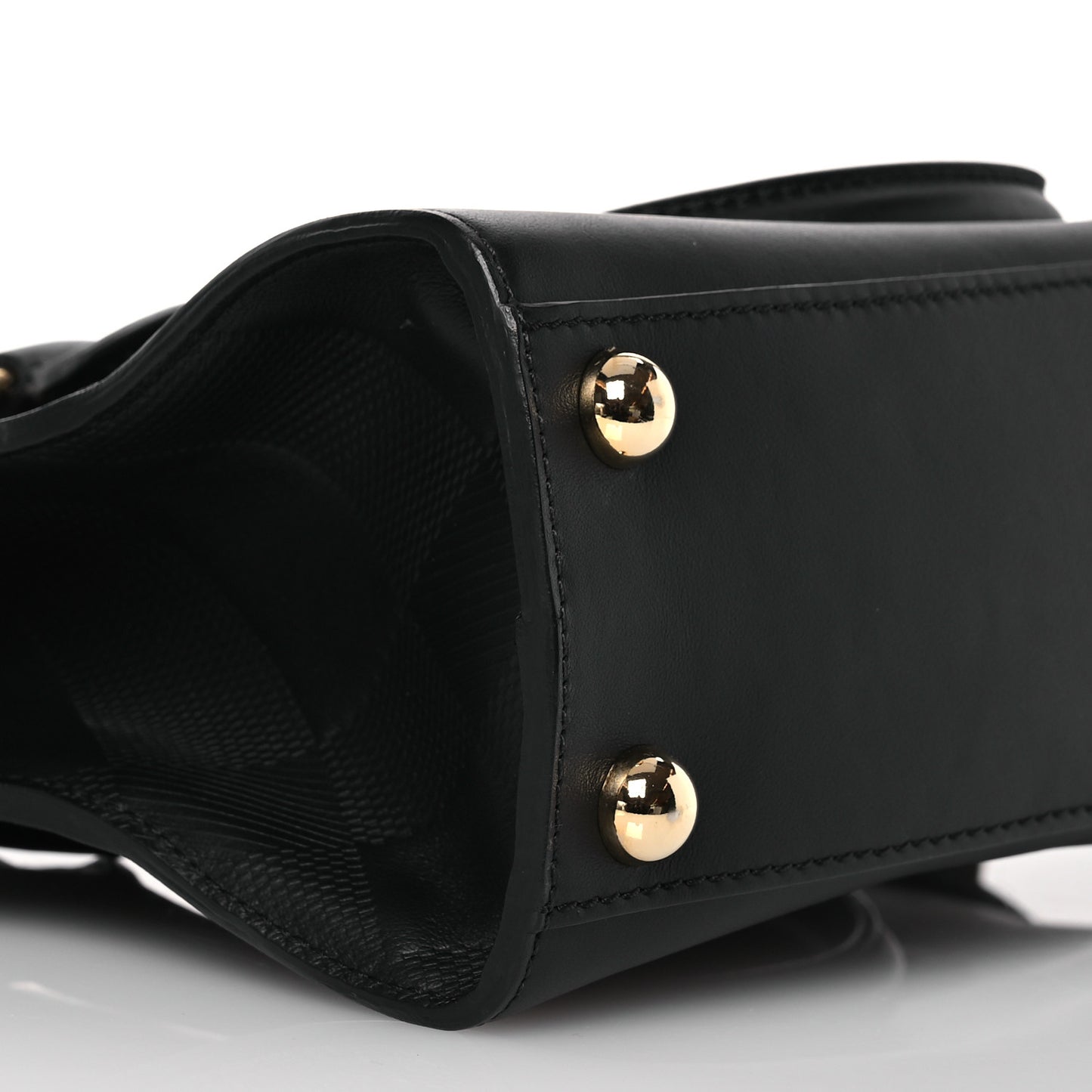 Calfskin Small Clifton Bag Black