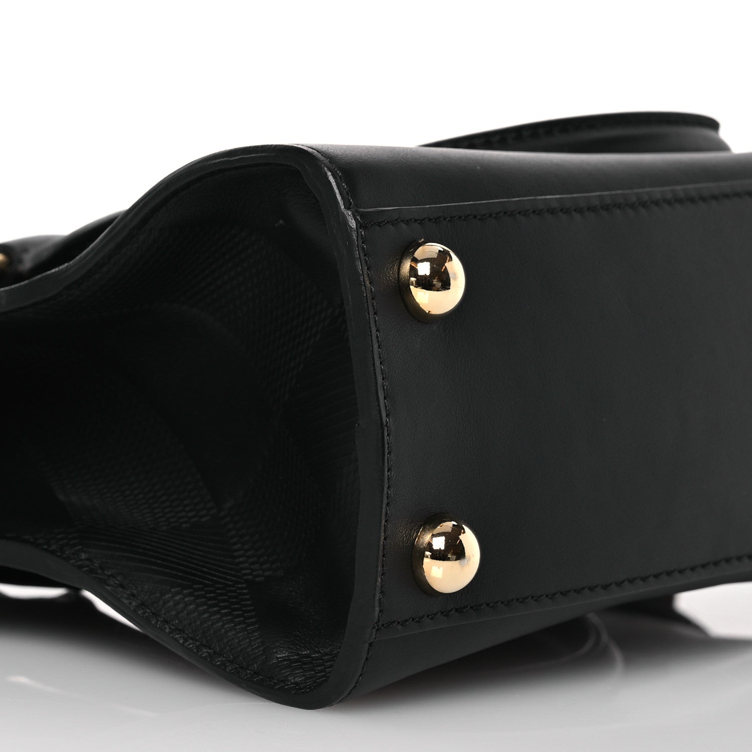 Burberry Calfskin Small Clifton Bag Black 10 of 15