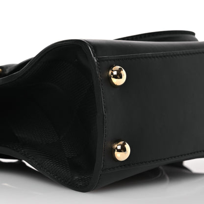 Burberry Calfskin Small Clifton Bag Black 10 of 15