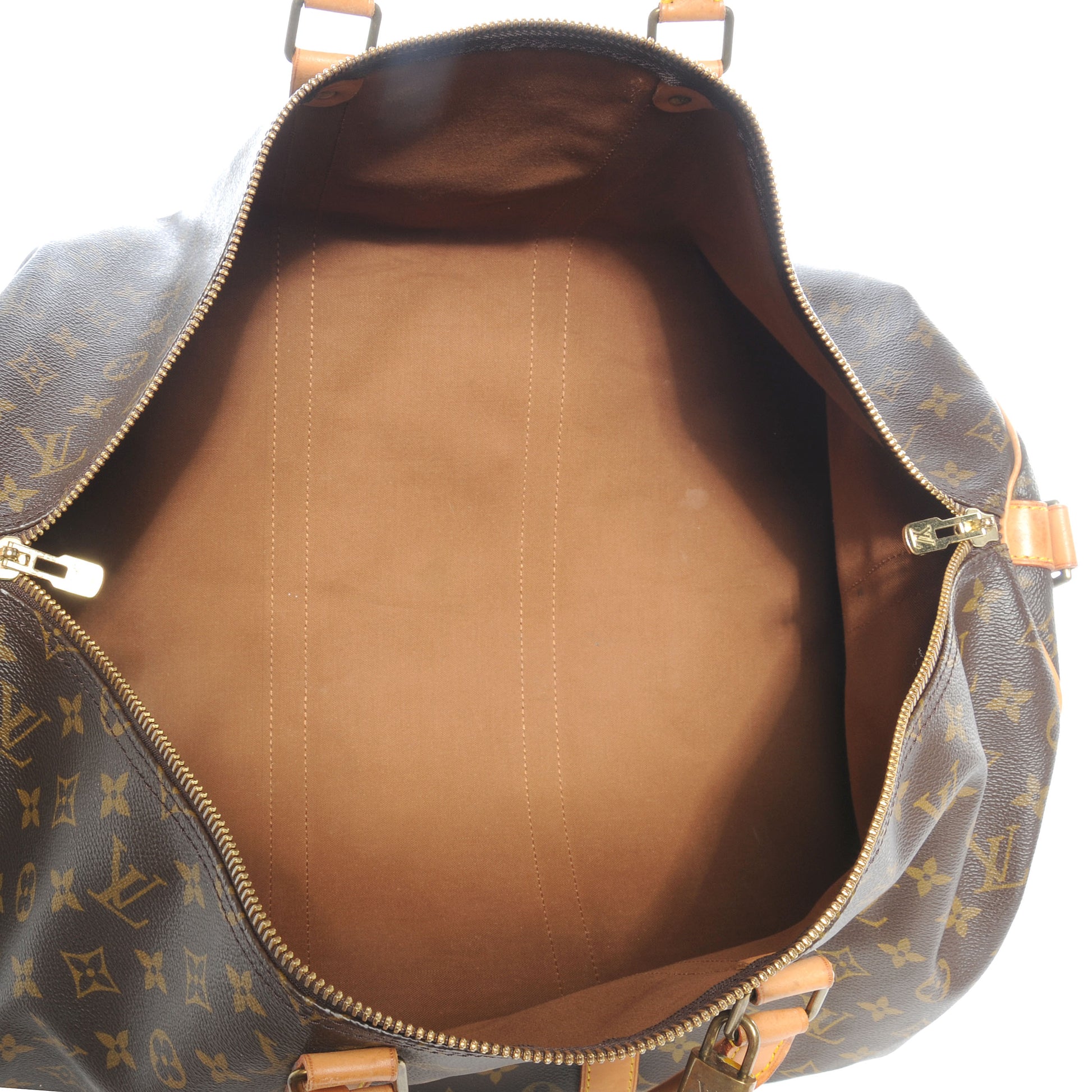 Louis Vuitton Monogram Keepall Bandouliere 55 5 of 10