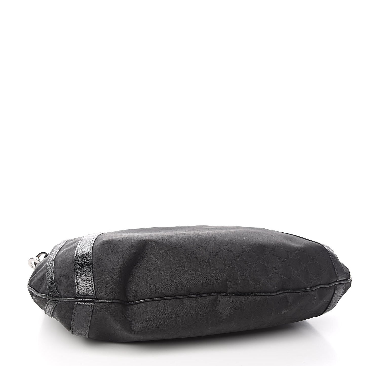 Nylon Monogram Medium Abbey Convertible Tote Black