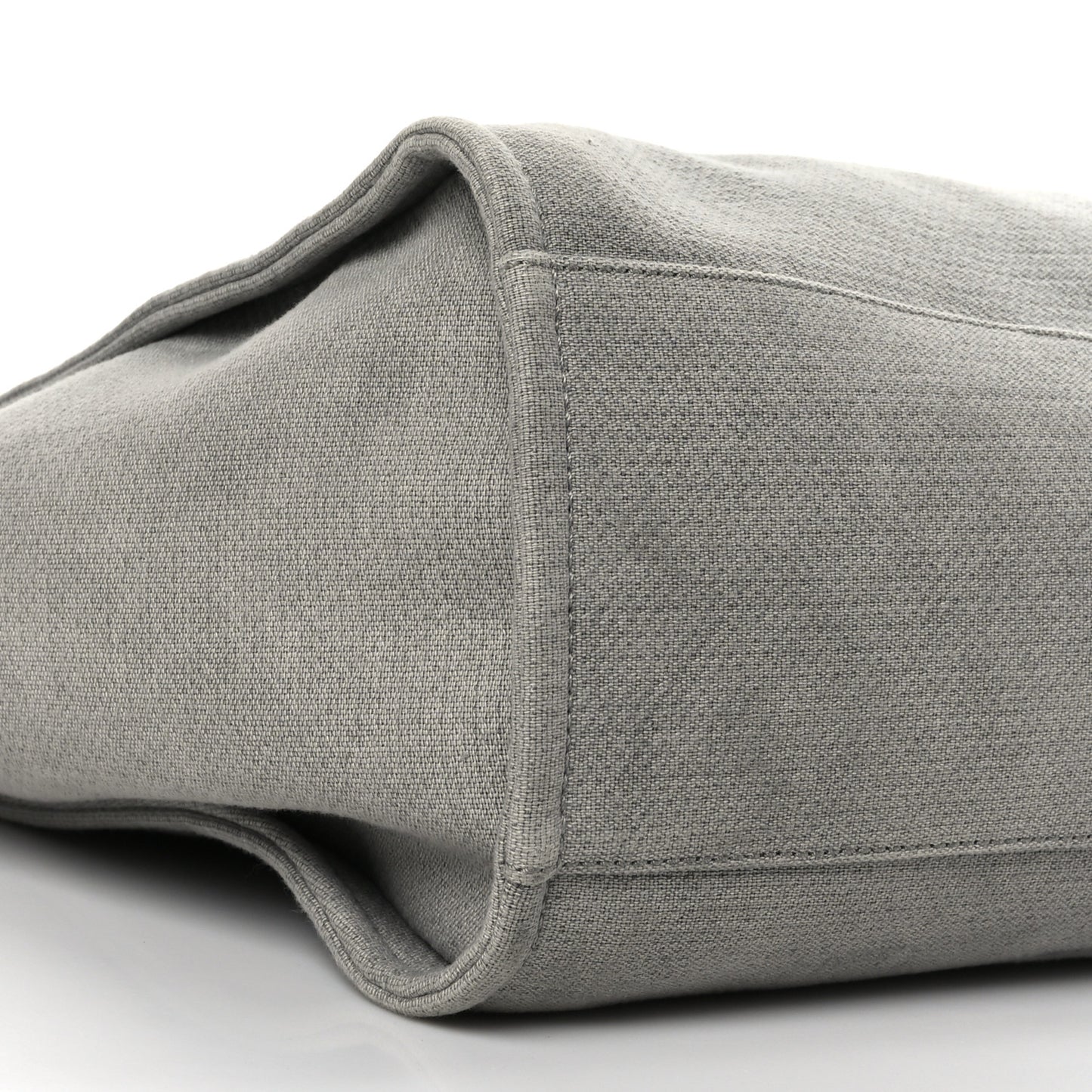 Canvas Extra Large Deauville Tote Grey