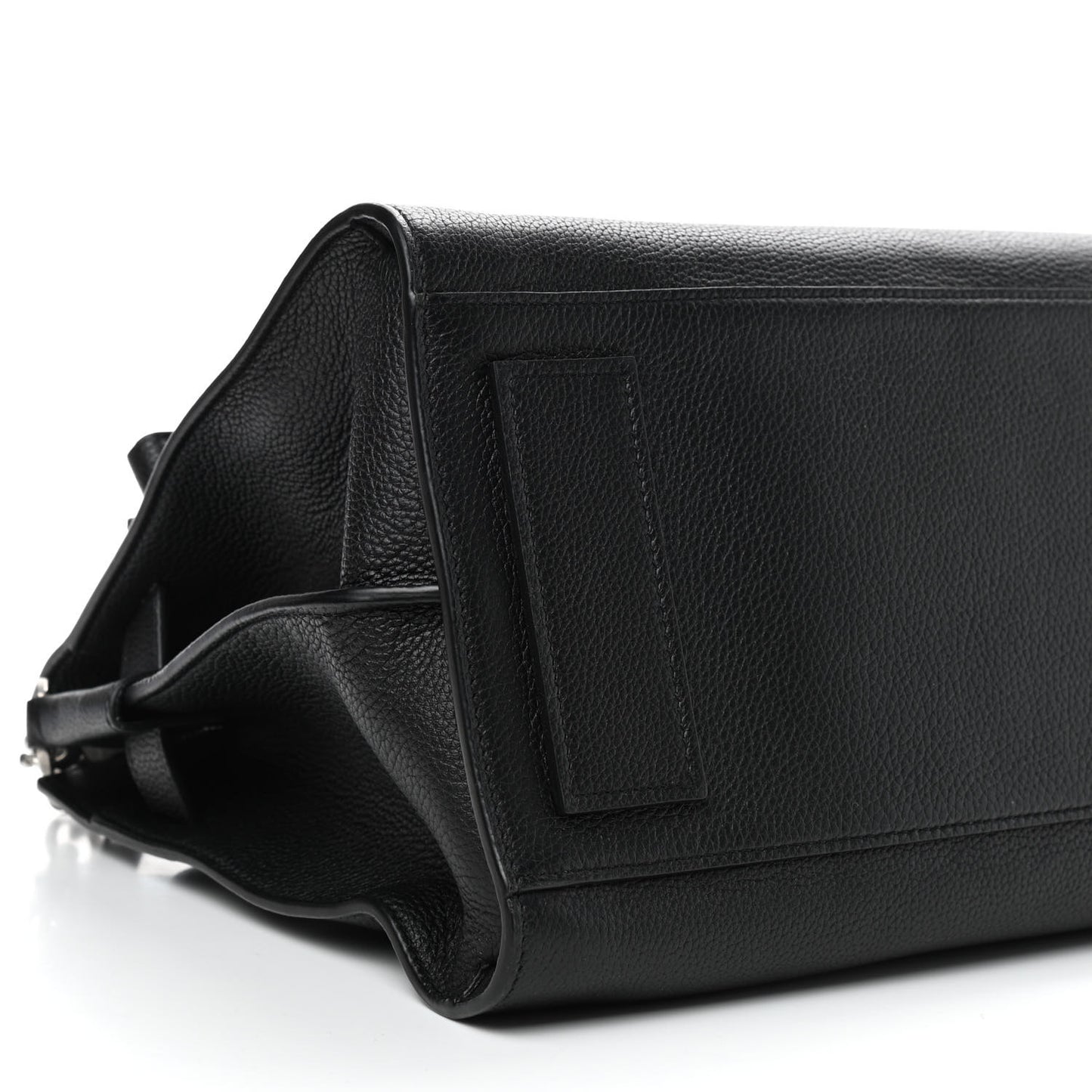 Grained Calfskin Sac De Jour Souple Duffle 36H Asphalt Black