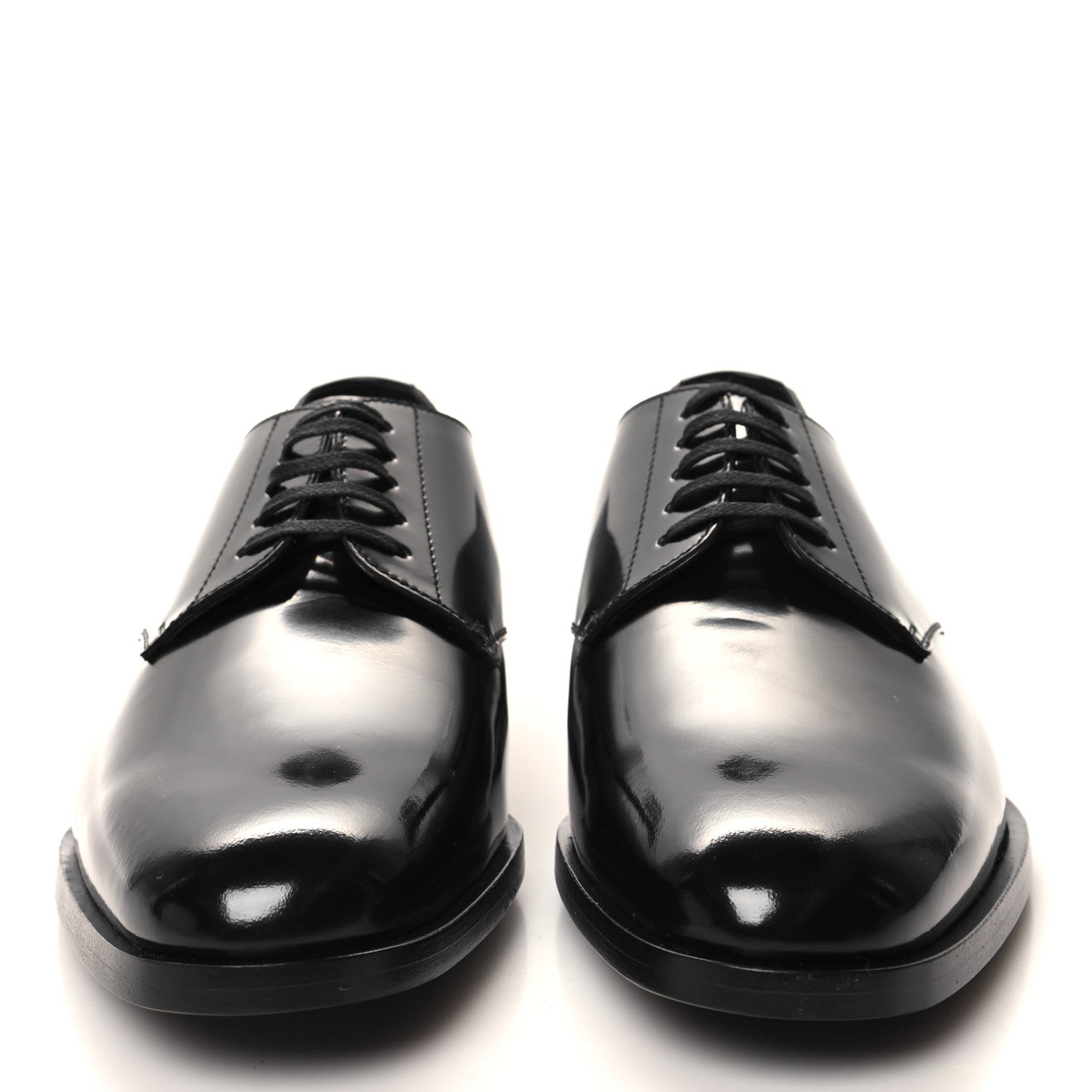 Saint Laurent Patent Calfskin Montaigne 25 Uniform 38.5 Black 2 of 8