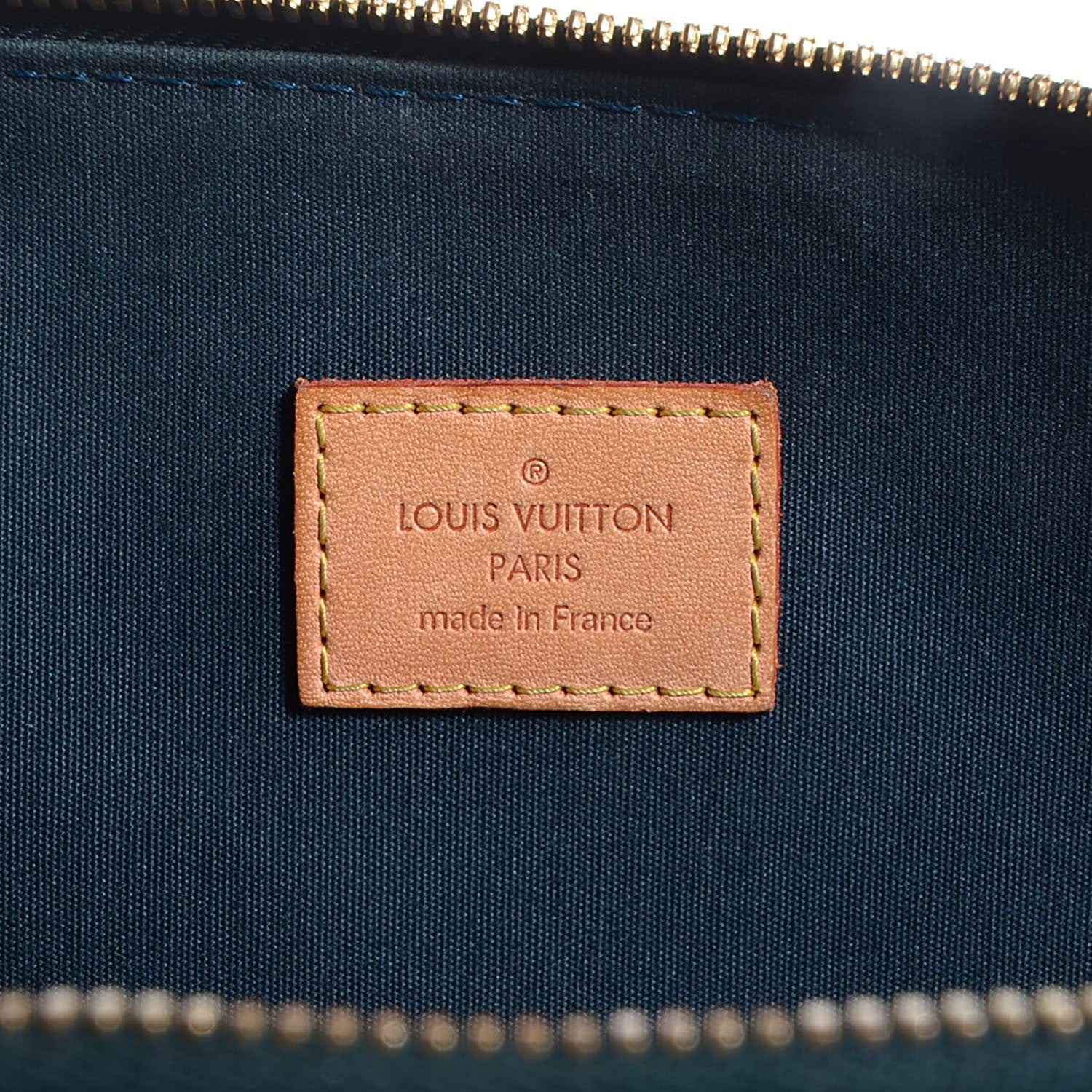 Louis Vuitton Vernis Alma GM Blue Nuit 6 of 7