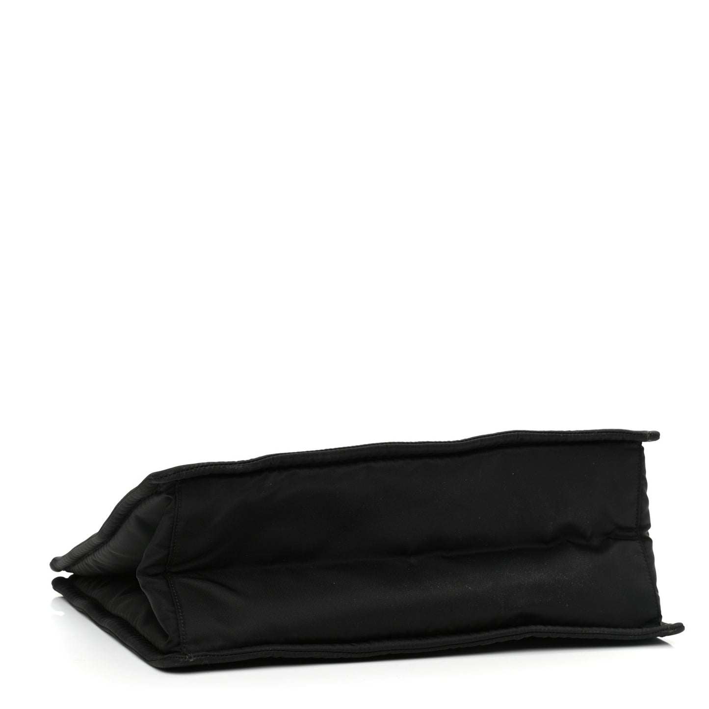 Tessuto Nylon Chain Tote Black