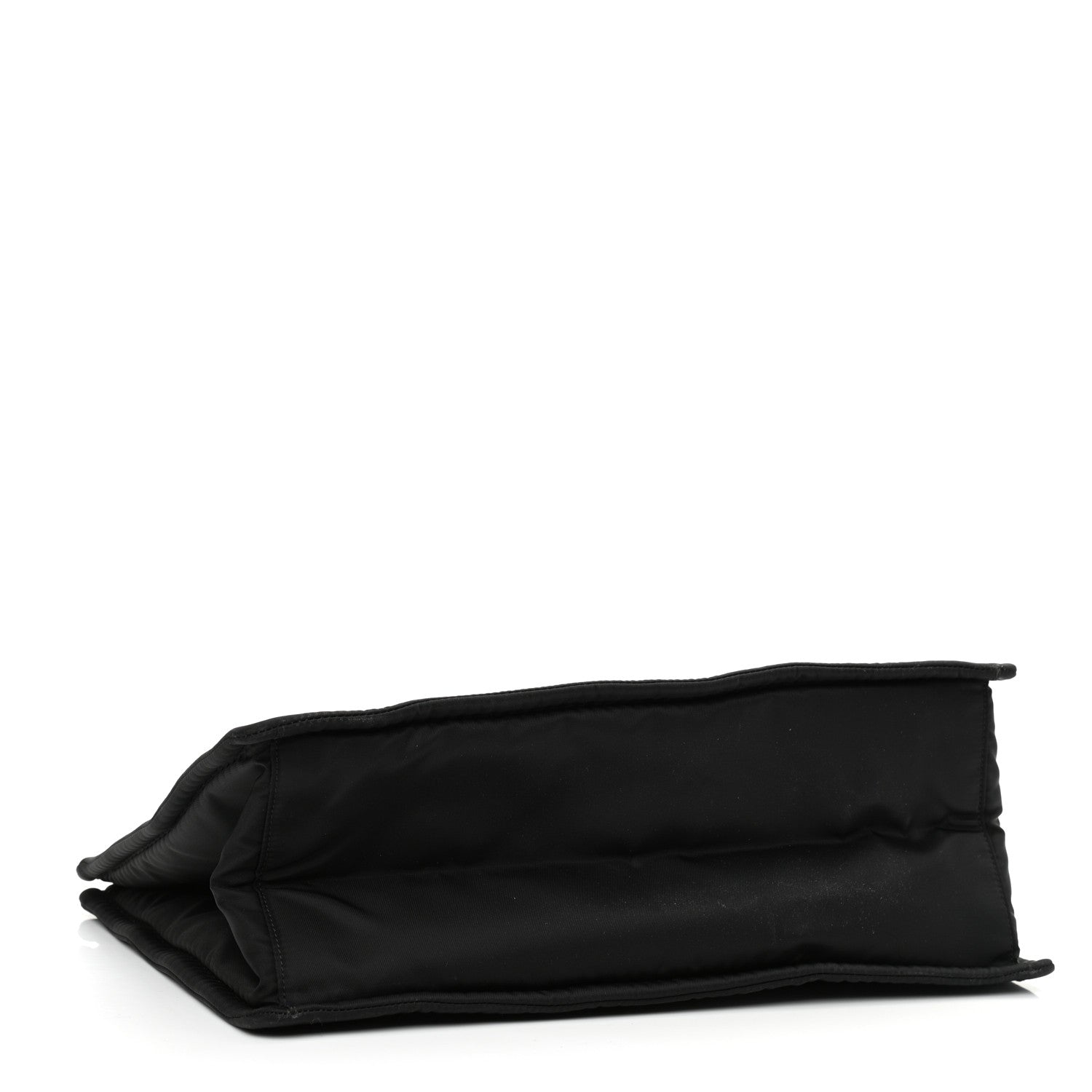 Prada Tessuto Nylon Chain Tote Black 4 of 11