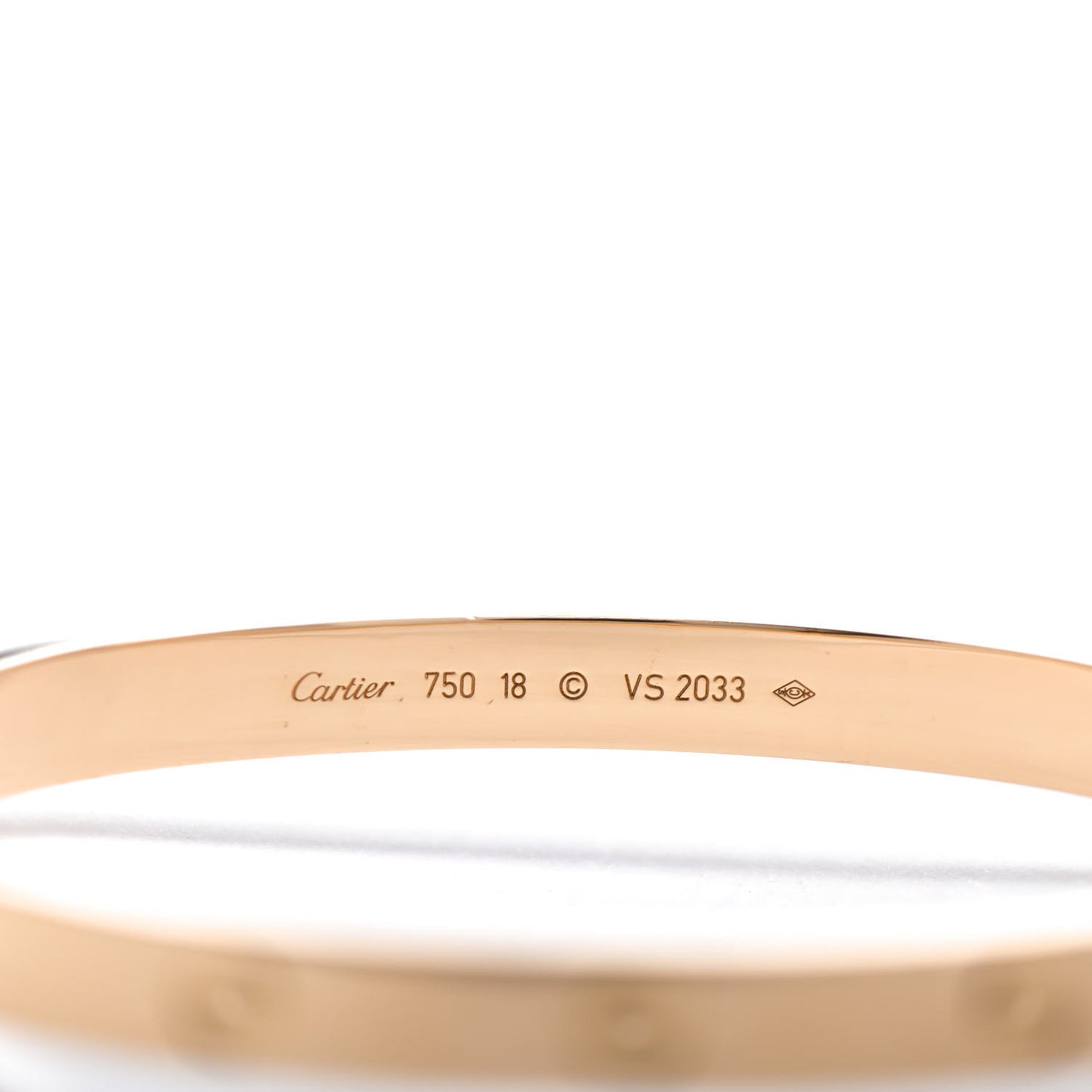 18K Yellow Gold LOVE Bracelet 18