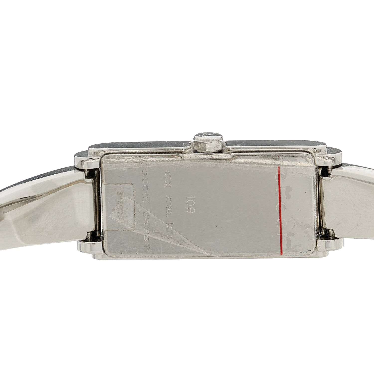 Gucci Stainless Steel Diamond 14mm 109 Horsebit Quartz Watch Black 4 of 5