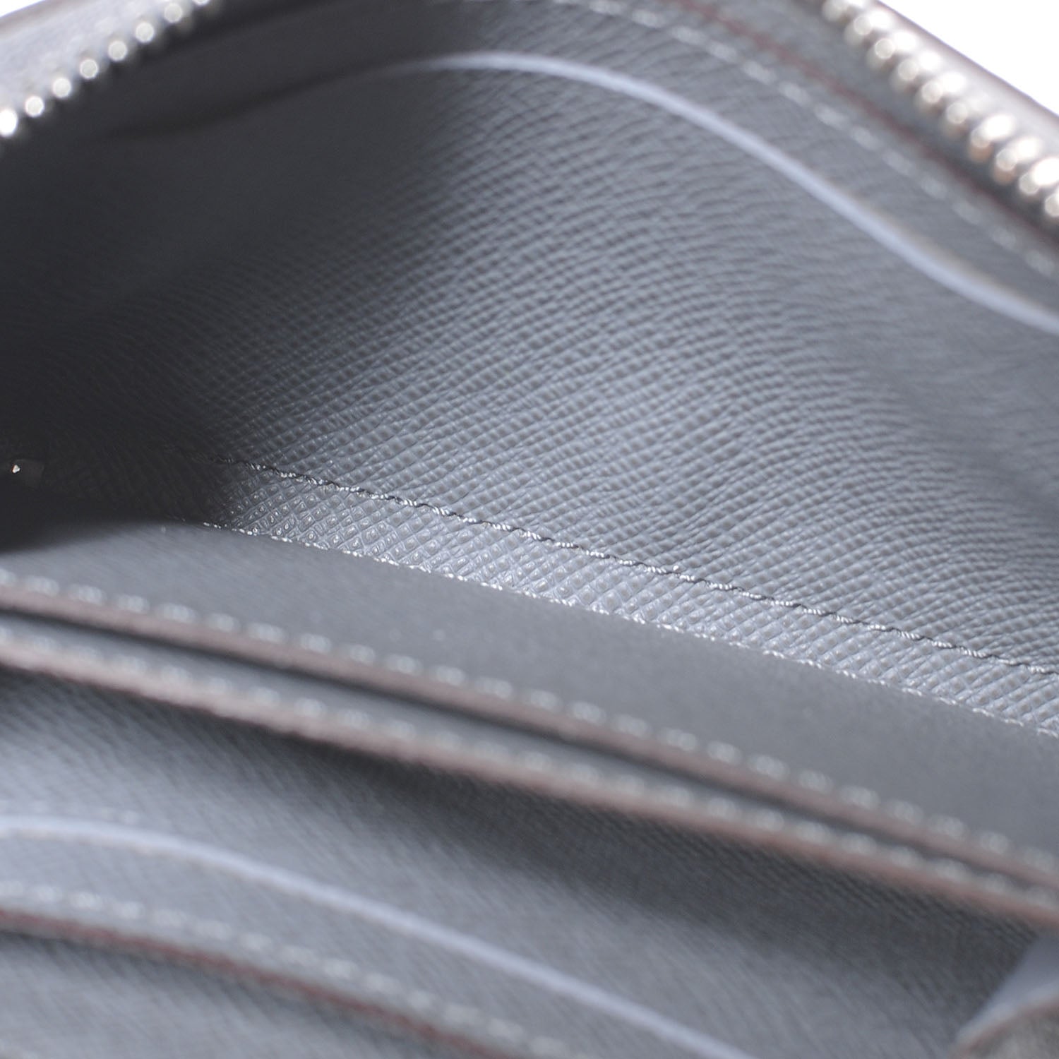 Louis Vuitton Taiga Zippy Coin Purse Vertical Glacier 9 of 9