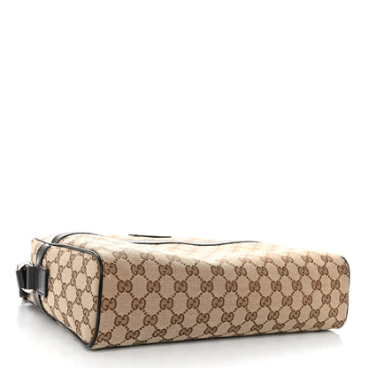 Gucci Monogram Dollar Calfskin Large Camera Case Beige Ebony Testa di Moro Marrone Scuro 4 of 10